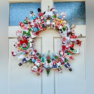 Hand made vintage wreath